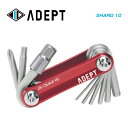 ADEPT アデプト TOOL 工具用品 SHARD 10 シャード 10 レッド(4935012332565)