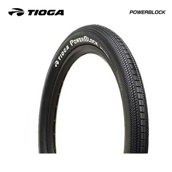 (即納)TIOGA タイオガ TIRE クリンチャータイヤ POWER BLOCK パワーブロック 20×1.3/8(4935012019978)