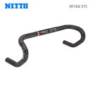 NITTO 日東 ロード アルミハンドルバー M186 STI 26.0mm ブラック