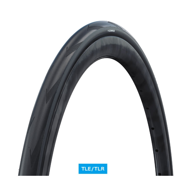 【共通スペック】 ■サイズ：700x28C ■ETRTO：28-622 ■カラー：ブラック ■ケブラービード ■シュワルベプロライン ■Super Race ■RaceGuard ■TLR ■ADDIX RACE ■127EPI ■チューブレスレディでご使用の場合はタイヤシーラントをご使用ください。 タイヤ1本あたり少なくとも30ml、できれば60ml使用し、注入後は25kmほど走行してください。 ------------------------------------------------ 【フロント】 ■最高のエアロダイナミクスと軽量化:約235g ・ワイドリム(23-25mm)に適合 ・重量と転がり抵抗を抑えるためにトレッドの厚みは、僅か0.8mm ・タイヤ幅は28mm表記でも、27.5mm〜28.5mm程の範囲 ■CODE(PR)：SW-11654661 ■JAN：4026495959223 ------------------------------------------------ 【リア】 ■低い転がり抵抗と高い耐パンク性能:約270g ・転がり抵抗を抑える事と耐パンク性に重点を置き、トレッドの厚みは1.2mm ・信頼できる耐パンク性能の高さと操作性を備えています ・タイヤ幅は28mm表記でも、29.5mm〜30.5mm程の範囲 ■CODE(PR)：SW-11654662 ■JAN：4026495959209 ※商品のスペック・パッケージ・デザインは予告なく変更される場合がございます。 　予めご了承ください。SCHWALBE SCHWALBE PRO ONE AERO TUBELESS EASY 最高のエアロダイナミクスでロードタイヤを新たなレベルへ 空気抵抗の減少と転がりを追求し、前後異なる構造を採用した最速ロードタイヤ。 フロントは最高のエアロダイナミクスと軽量化を重視し、リアは低い転がり抵抗と高い耐パンク性能を備えています。