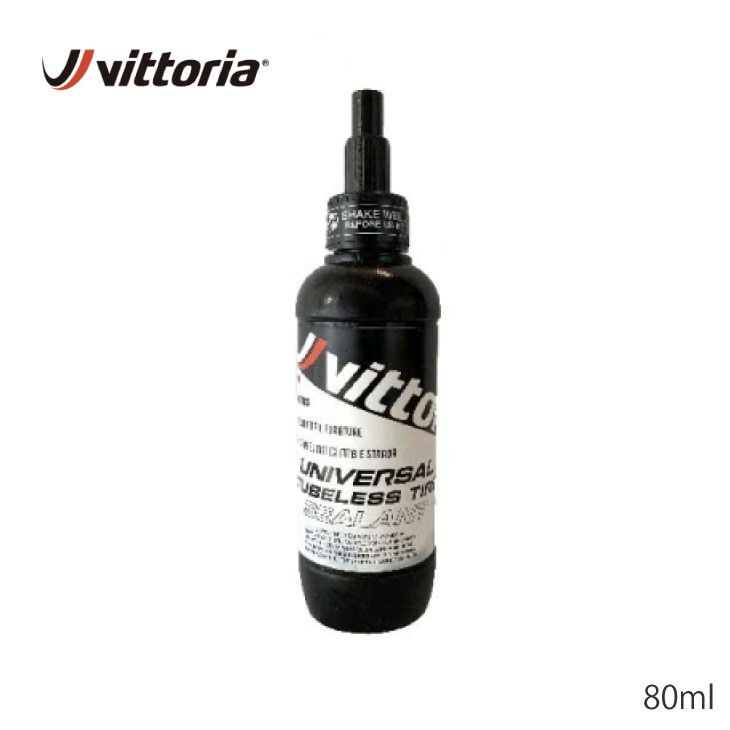 (即納)Vittoria ビットリア UNIVERSAL TUBELESS TIRE SEALANT ユニバーサル チューブレス タイヤ シーラント 80ml ケミカル用品(8022530024600)