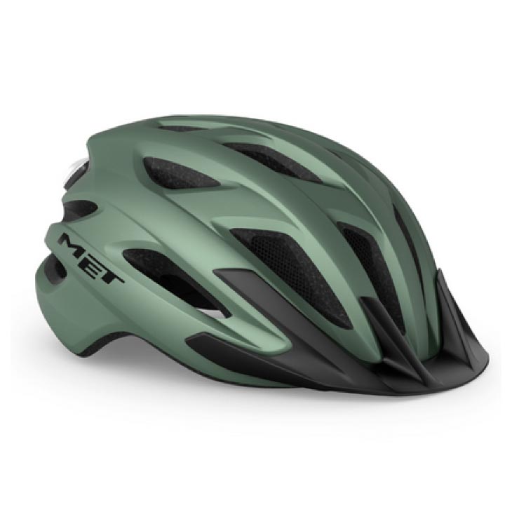 MET メット CROSSOVER クロスオーバー セージ/マット LEDテールライト内蔵 ヘルメット