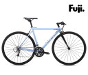 (選べる特典付)2025 FUJI フジ AKILAH アキラ アイスブルー クロスバイク