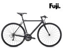 (選べる特典付)2025 FUJI フジ AKILAH アキラ マットブラック クロスバイク
