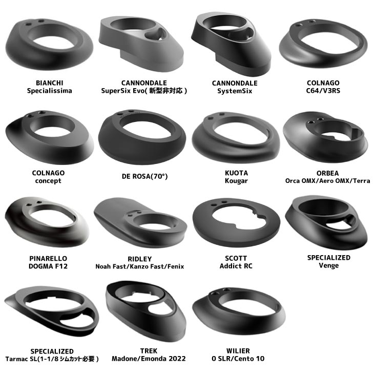 DEDA デダ TOP COVER ADAPTER 1 FOR VINCI DCR トップカバー アダプター ヴィンチ ...