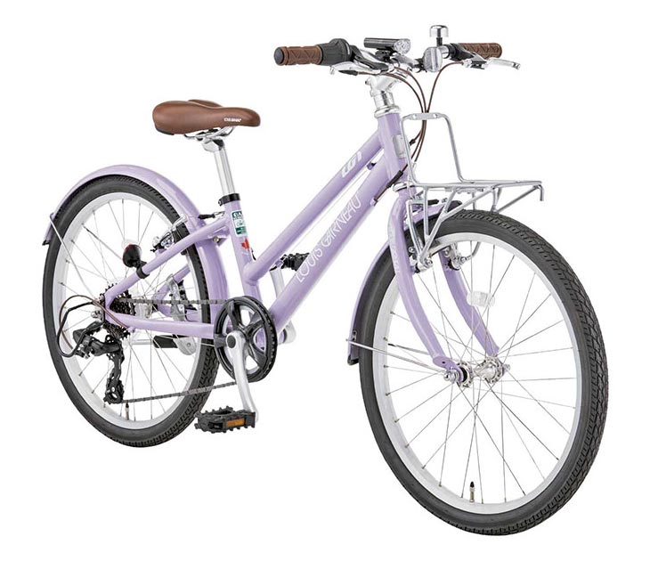 2026 LOUIS GARNEAU ルイガノ J22 PLUS BAA J22 プラス BAA スモークラベンダー 6段変速 ジュニアバイク