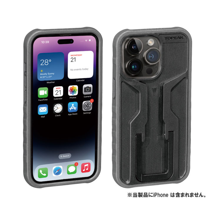 TOPEAK トピーク RIDECASE for iPhone 14 Pro ライドケース単体 iPhone14Pro用(BAG48200)(4710069708279)