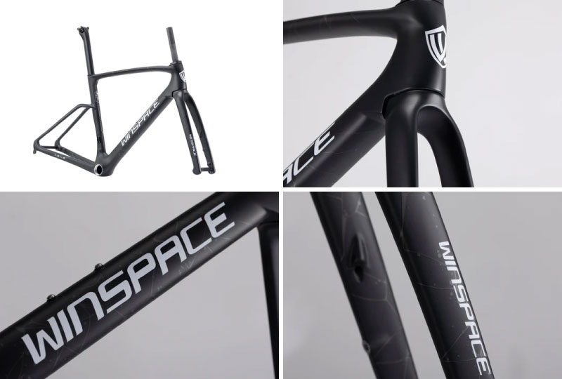 WINSPACE ウィンスペース AGILE FRAME SET アジャイル フレームセット ミッドナイトブラック