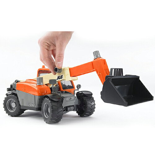 チャイルドヴィーイクルズの【安心の正規品】　ブルーダー　02140　JLG 2505 テレハンドラー　bruder　シャベル　ドイツ製｜アングル3