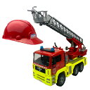 【20個限定!】ブルーダー 01760 MAN 消防車 ヘルメット付き+今なら、BR60100消防士+ブルーダー専用袋セット!【bruder】