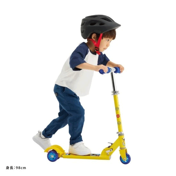 チャイルドヴィーイクルズのキックスクーター ポケモン S【アイデス】ides スケーター　キックボード　子供用｜アングル2