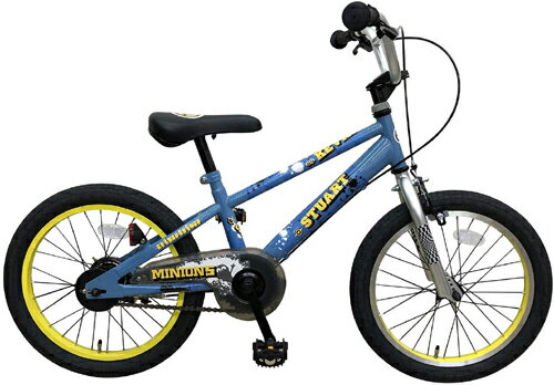 エムアンドエム ミニオンズ 自転車 18インチ<完成品>【包装不可】【M&M】二輪車 子供用自転車