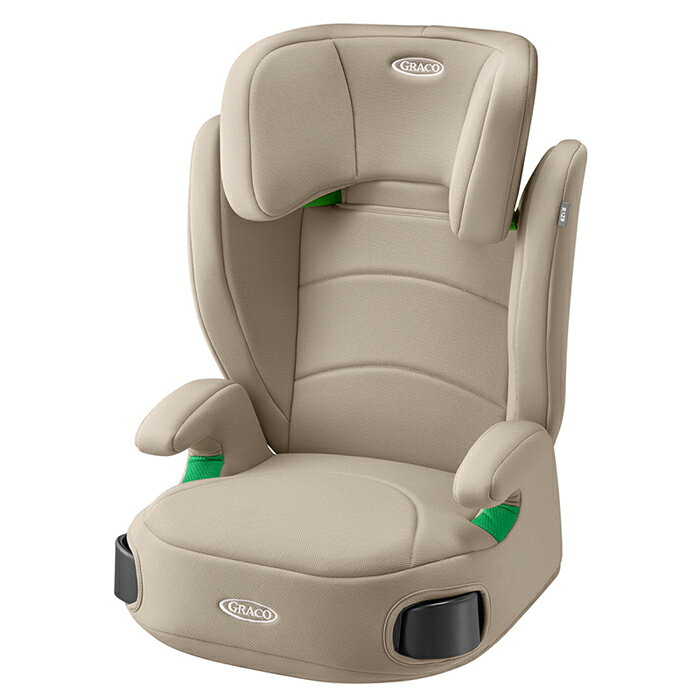 Baby Carrier - グレコ ジュニアプラス ネクスト ラテベージュ BE【GRACO】アップリカ ジュニアシート R129適合 長く使える 3歳半頃から12歳頃まで ブースター