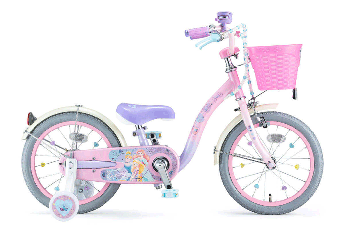アイデスプリンセスゆめラブ18インチ<完成品>★今なら自転車カバープレゼント!【包装不可】アイデスides子供用自転車