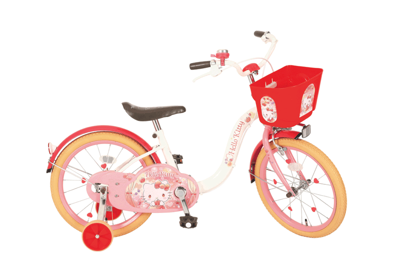 エムアンドエム ハローキティ スイーツ　16インチ＜完成品＞★今なら自転車カバープレゼント！子供用自転車 幼児用 女の子用 16インチ