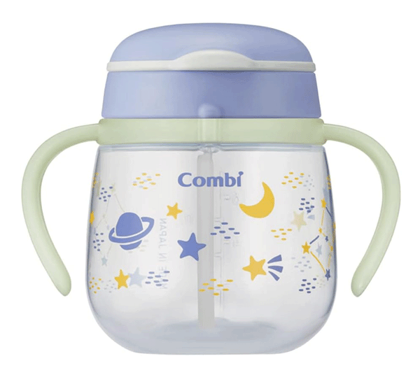 コンビ ラクマグ 光る漏れないストロー 240 N うちゅう(VI)【送料無料】【コンビ】Combi ベビー マグ ストロートレーニング 持ちやすい 光る 日本...