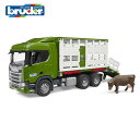 【安心の正規品】ブルーダー 03548 SCANIA 牛運搬トラック(牛付き)【bruder】