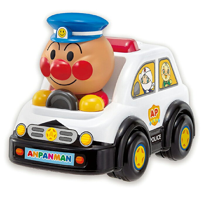 Other - アンパンマン　おしゃべりパトカー【アガツマ】はたらくのりもの　おもちゃ　知育玩具