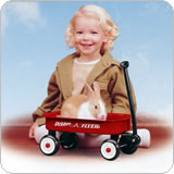 #5　リトル　レッドワゴン【RADIO FLYER】　ラジオフライヤークレジットOK！