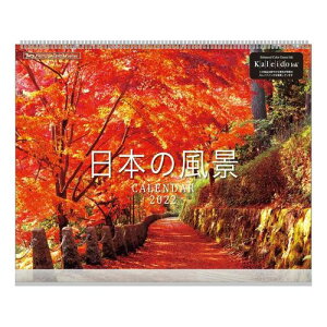 壁掛け カレンダー 2022年 日本の風景 スケジュール APJ 風景 写真 書き込み インテリア 令和4年 暦