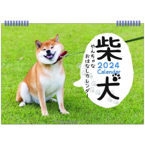 壁掛けカレンダー2024年 2024Calendar 柴犬やんちゃなおはなしカレンダー B5 いぬ APJ 動物写真 書き込み インテリア 令和6年暦 予約デザインいろいろお気に入りのカレンダーみつかる柴犬たちの愉快なお話しに笑顔になれる2024年カレンダーカレンダーにはスケジュールも書き込めるので使い勝手もGOODサイズ：257x182mm仕様：14枚壁掛け用▼