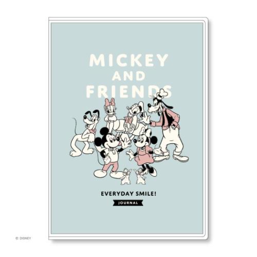 ブロックログダイアリー B6ブロックウィークリー手帳 ミッキー＆フレンズ ディズニー APJ キャラクター..
