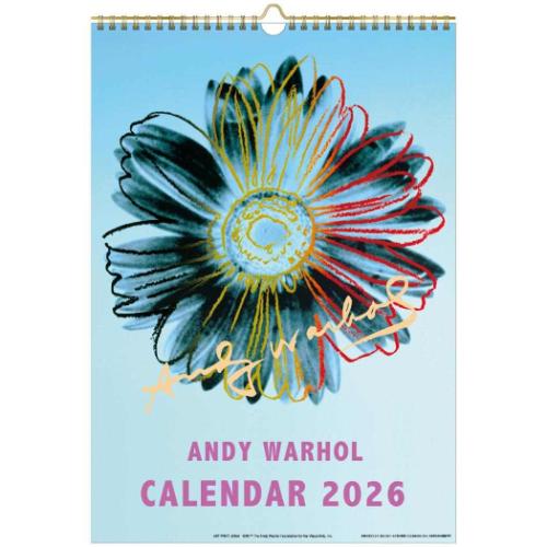 壁掛けカレンダー2026年 2026Calendar アンディ ウォーホル Andy Warhol 壁掛け スケジュール APJ 海外..