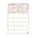 A3壁掛けカレンダー2026年 2026 Calendar たけいみき スケジュール クローズピン インテリア ガーリーイラスト 令和8年暦