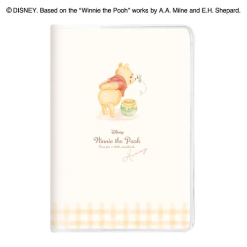 2026年月間ダイアリー B6マンスリー手帳2026 くまのプーさん いちごとお花 味見の時間 ディズニー カミオジャパン キャラクタースケジュール帳 10月始まり 令和8年手帖 メール便可