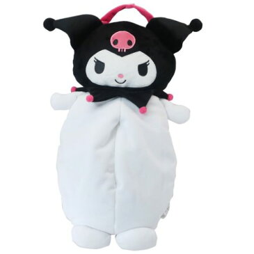 壁掛け ぬいぐるみ ティッシュカバー 吊り下げ ボックスティッシュケース クロミ サンリオ モリシタ インテリア雑貨