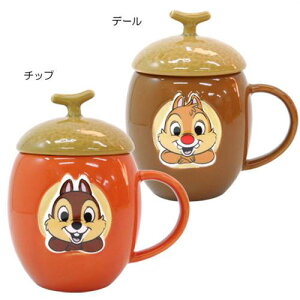 どんぐりマグカップ 陶器製 チップ&デール ディズニーキャラ雑貨0