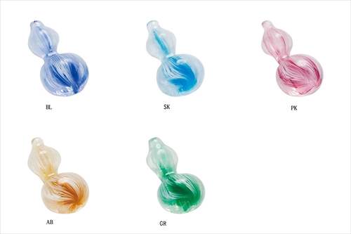 ガラス箸置 箸置き 津軽びいどろ ひょうたん カラー アデリア 日本製 テーブルウエア石塚硝子 取寄品 のし利用可 結婚祝い 引越し祝い 新築祝い 開業祝いのサムネイル