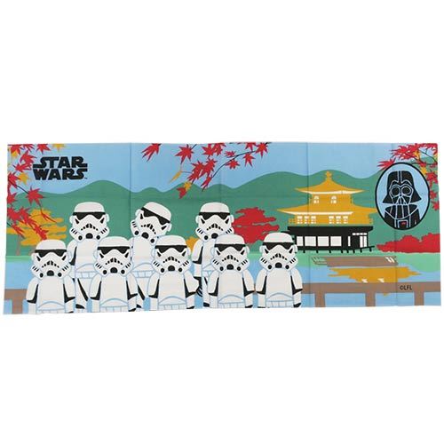 日本たおる 手ぬぐい スターウォーズ 秋の思い出 STAR WARS 丸眞 日本製 メール便可