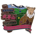 2段 ピンズ ピンバッジ 日本百名山 武尊山 エイコー コレクションケース入り トレッキング 登山 メール便可 ベルコモン