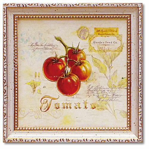 ミニ ゲル アートフレーム トスカーナのトマト アートポスター カフェ インテリア アンジェラ スターリ..