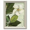Art Frames ボタニーク ブルー3 ワイルド アップル スタジオ フラワーアート ギフト 花 額付きポスター インテリアグッズ 取寄品
