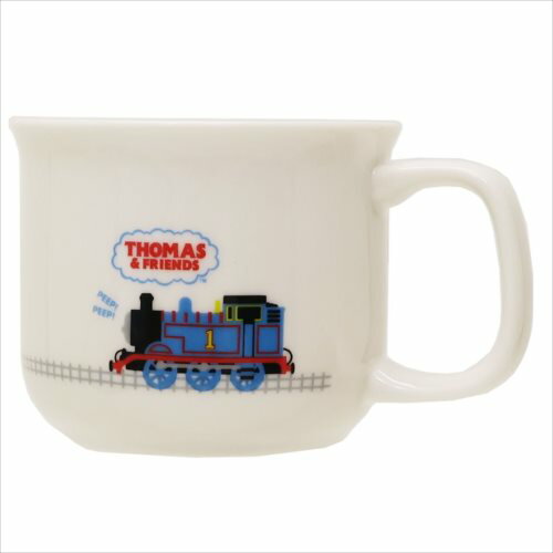 こどもマグカップ キッズ食器 きかんしゃトーマス 線路シリーズ 金正陶器 男の子向け 日本製