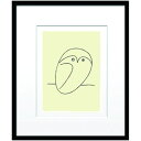 Pablo Picasso 名画 パブロ ピカソ Le hibou 美工社 壁掛け 額付きインテリア 雑貨 取寄品 ベルコモン 結婚祝い 引越し祝い/新築祝い/...