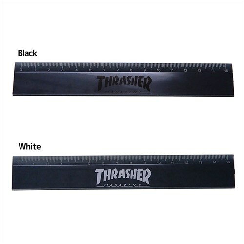 定規 THRASHER スラッシャー ものさし スリム15cm サカモト 文具 スケーター スポーツブランドグッズ シネマコレクション