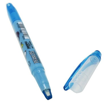 PROPUS ウィンドウ 蛍光カラー マーカー カラーペン スヌーピー ブルー ピーナッツ カミオジャパン 新学期 雑貨 文具 メール便可