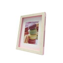 Macaron frame }J t[ tHgt[ Pink 2L(LTCY}bgt) H 15.3x20.5x2.5cm }bgt Mtg CeA i xR