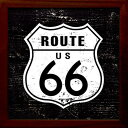 SIGN FRAME カフェ インテリア サインフレーム Route 66 美工社 額装品 ギフト 装飾インテリア 取寄品 ベルコモン