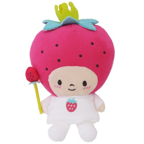 プラッシュ ドール S お座り ぬいぐるみ いちごの王様 ダイスキ!シリーズ サンリオ ケイカンパニー ギフト 雑貨 かわいいのサムネイル