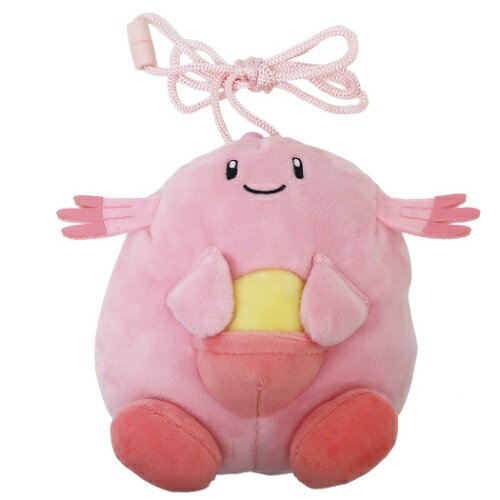 プラ がまぐち ネックポーチ ポケモン ラッキー ポケットモンスター エスケイジャパン ぬいぐるみがまぐちポーチ ポシェット ギフト 雑貨のサムネイル