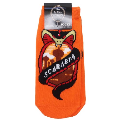 ツイステッドワンダーランド 女性用 靴下 スカラビア寮 レディース ソックス ディズニー スモールプラネット コレクション雑貨 大人向け キャラクター グッズ ...