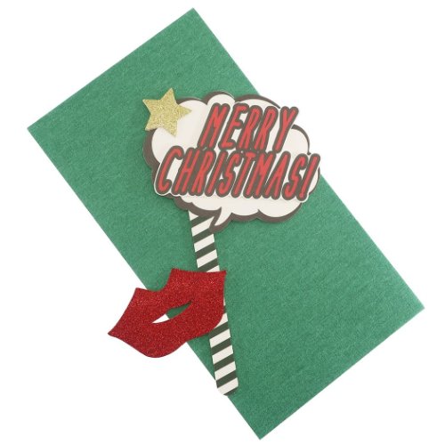 コミックバルーンカード ComicBalloonseries クリスマスカード リップ APJ 封筒付きグリーティングカー..