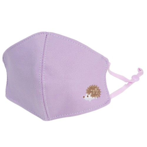衛生雑貨 花粉＆PM2.5対応フィルター3枚付き 子供用 フィルターマスク ハリネズミ ユニック 夏用布マスク プレゼント