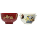 キッズ食器 ミニ お茶碗 & 汁椀 セット ミニオンズ ボブ&ティム ユニバーサル映画 サンアート ご飯セット(3)