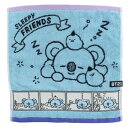 制菌 ジャガード ウォッシュタオル ハンドタオル BT21 コミックタッチ KOYA LINE FRIENDS 丸眞 プレゼント メール便可