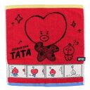 制菌 ジャガード ウォッシュタオル ハンドタオル BT21 コミックタッチ TATA LINE FRIENDS 丸眞 プレゼント メール便可